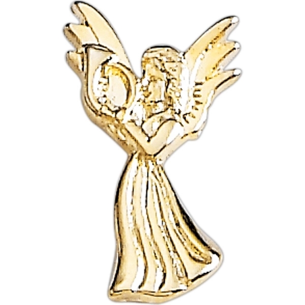 Angel lapel pin with military clutch.... from ASI 68760 Marken Industries / Marken