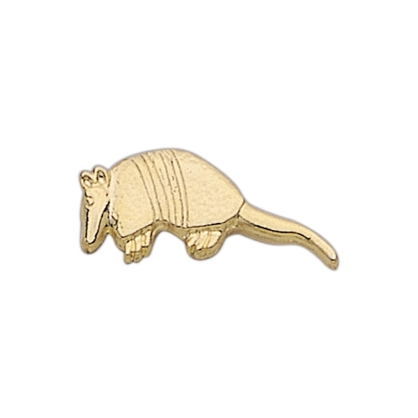 Armadillo lapel pin with military clutch.... from ASI 68760 Marken Industries / Marken
