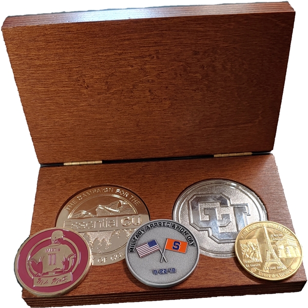 2" color printed custom metal coins.... from ASI 92531 Unique Custom Products / UCP