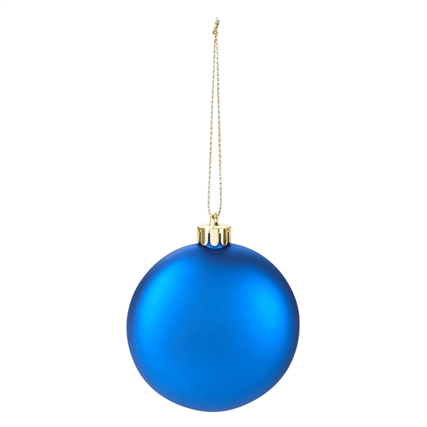 Polypropylene, shatter-resistant ornament that includes string for hanging and is available... from ASI 61125 Hit Promotional Products / Hit®