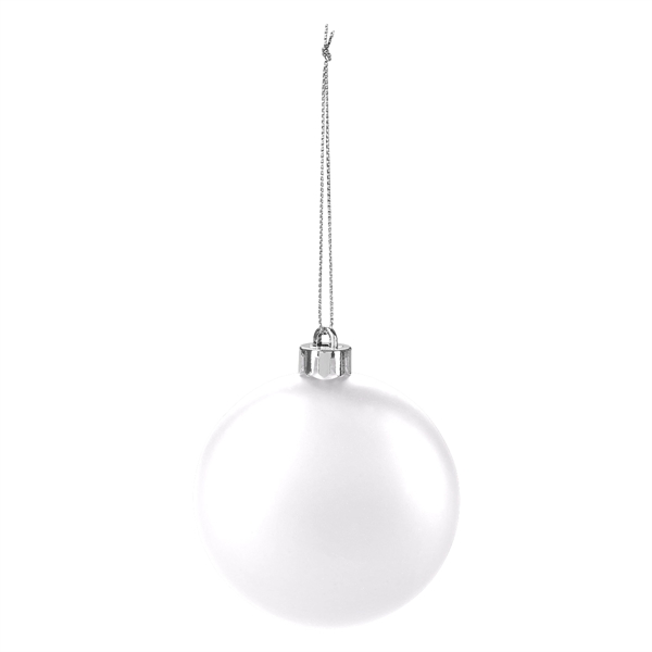 Polypropylene, shatter-resistant ornament that includes string for hanging and is available... from ASI 61125 Hit Promotional Products / Hit®