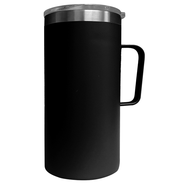20 ounce stainless steel Kaden insulated tumbler with lid and handle.... from ASI 61125 Hit Promotional Products / Hit®
