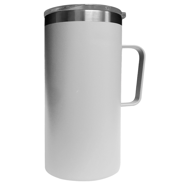 20 ounce stainless steel Kaden insulated tumbler with lid and handle.... from ASI 61125 Hit Promotional Products / Hit®
