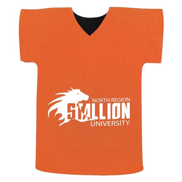 Bottle holder made of laminated open cell foam.... from ASI 61125 Hit Promotional Products / Hit®