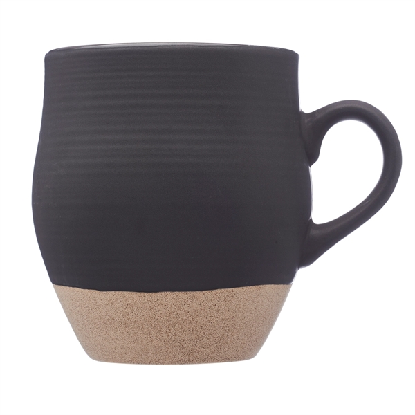 16 oz. Admiral ceramic mug with a pottery-like glaze finish throughout... from ASI 39552 BEL Promo