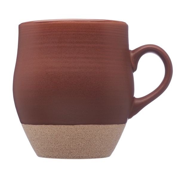 16 oz. Admiral ceramic mug with a pottery-like glaze finish throughout... from ASI 39552 BEL Promo