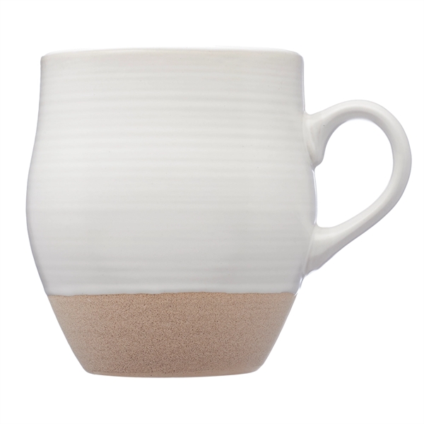 16 oz. Admiral ceramic mug with a pottery-like glaze finish throughout... from ASI 39552 BEL Promo