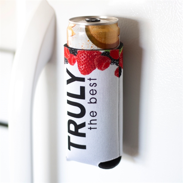 Stick your slim can anywhere with the Full Color 12 oz... from ASI 61966 HPG / Best Promotions USA