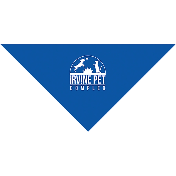 14" x 14" x 19" triangular shaped bandanna made of 100%... from ASI 44020 Bandanna Promotions By CARO-LINE / Swag-Wag Pets