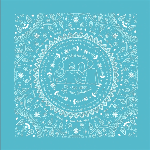 14" x 14" solid colored bandanna made of 100% cotton.... from ASI 44020 Bandanna Promotions By CARO-LINE / Bandanna Promotions