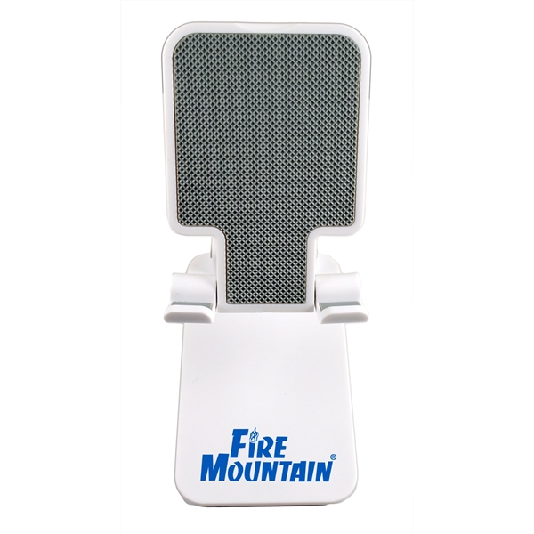 4.5" x 2.5" x 1" plastic adjustable folding cellphone and tablet... from ASI 57956 Graphco line