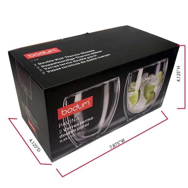 Bodum hand-blown, double wall glass keep your hot drinks hot and... from ASI 80060 VisionUSA