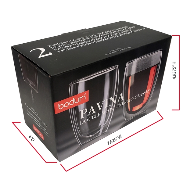 Bodum hand-blown, double wall glass keep your hot drinks hot and... from ASI 80060 VisionUSA