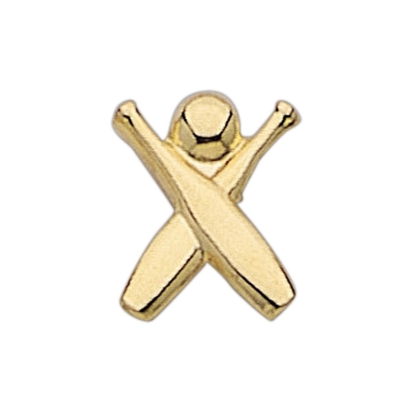 Bowling lapel pin with military clutch.... from ASI 68760 Marken Industries / Marken