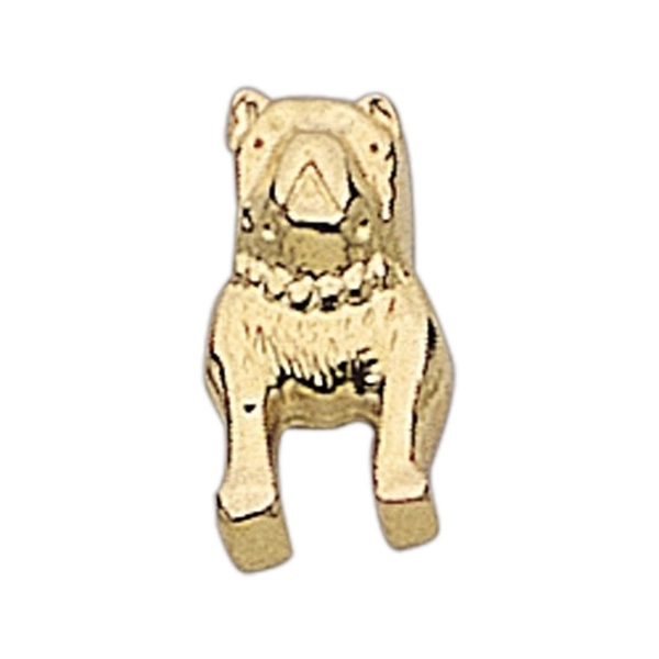 Bulldog lapel pin with military clutch.... from ASI 68760 Marken Industries / Marken