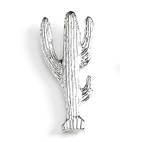 Cactus shape lapel pin with military clutch.... from ASI 68760 Marken Industries / Marken