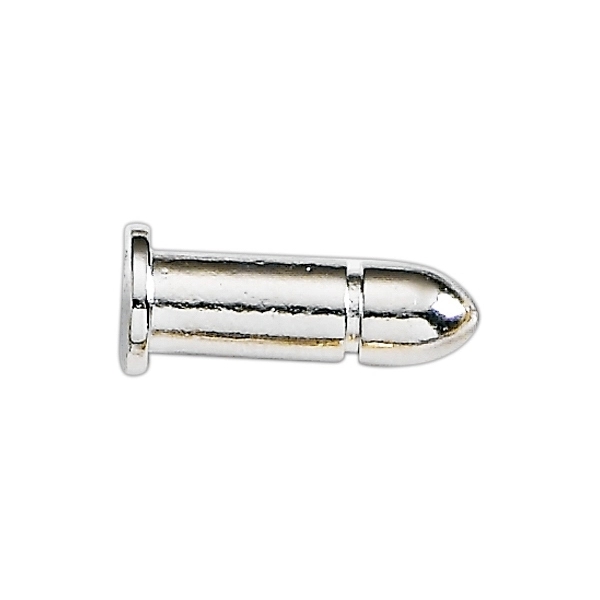 Bullet shape lapel pin with military clutch.... from ASI 68760 Marken Industries / Marken