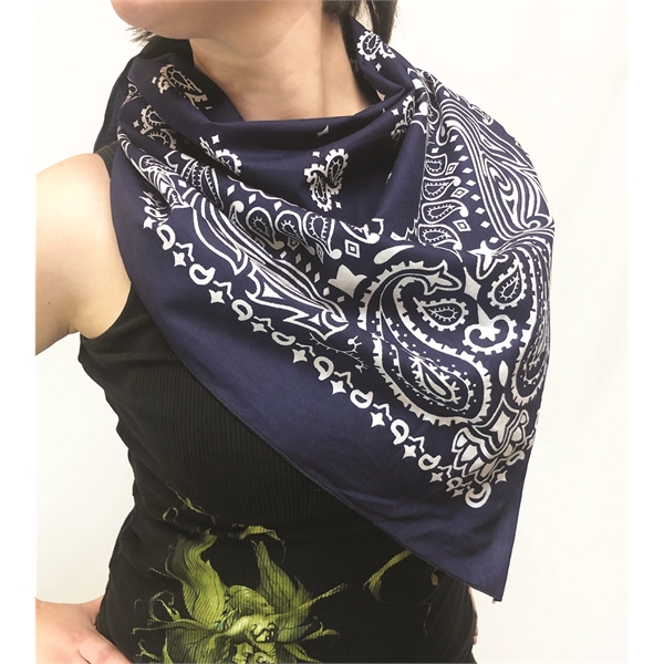 35" x 35" bandanna/cover-up made of 100% cotton.... from ASI 44020 Bandanna Promotions By CARO-LINE / Bandanna Promotions