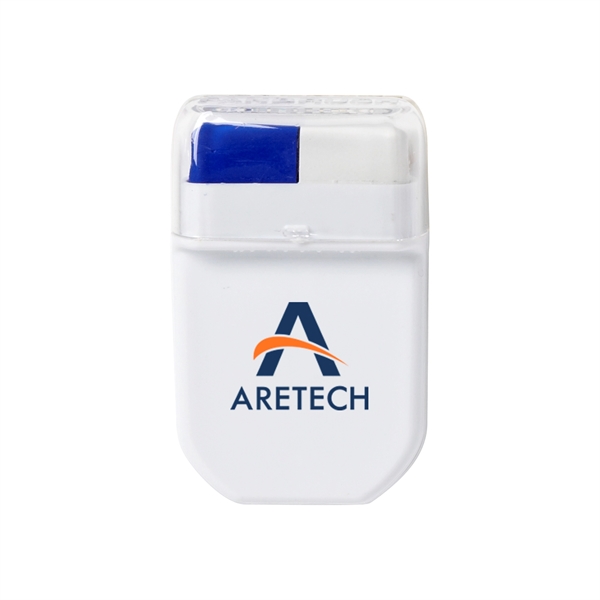 1.5" x 2.25" x 0.62" Fanbrush non-toxic, non-bacterial, vegetable-based face paint... from ASI 63549 Jornik Manufacturing Corp / Jornik