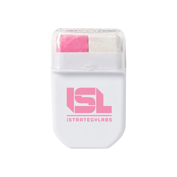 1.5" x 2.25" x 0.62" Fanbrush non-toxic, non-bacterial, vegetable-based face paint... from ASI 63549 Jornik Manufacturing Corp / Jornik