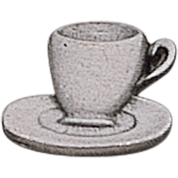 Cup or glass shape lapel pin with military clutch.... from ASI 68760 Marken Industries / Marken