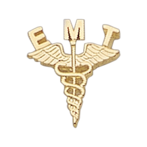 Caduceus lapel pin with military clutch.... from ASI 68760 Marken Industries / Marken