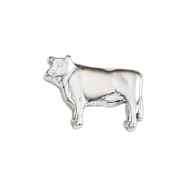Steer or cow lapel pin with military clutch.... from ASI 68760 Marken Industries / Marken