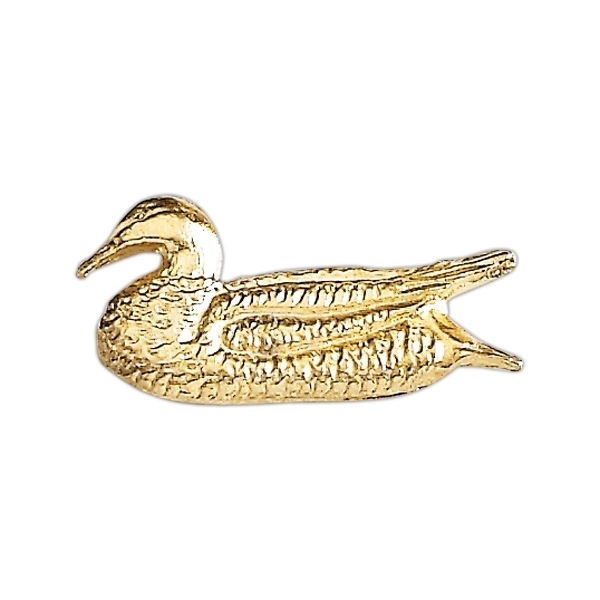 Duck lapel pin with military clutch, up to 1".... from ASI 68760 Marken Industries / Marken