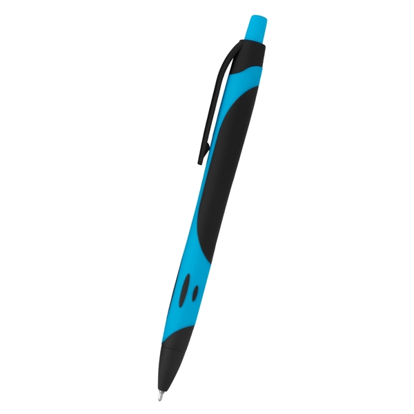 Sleek Write Two-Tone Rubberized Pen.... from ASI 61125 Hit Promotional Products / Hit®
