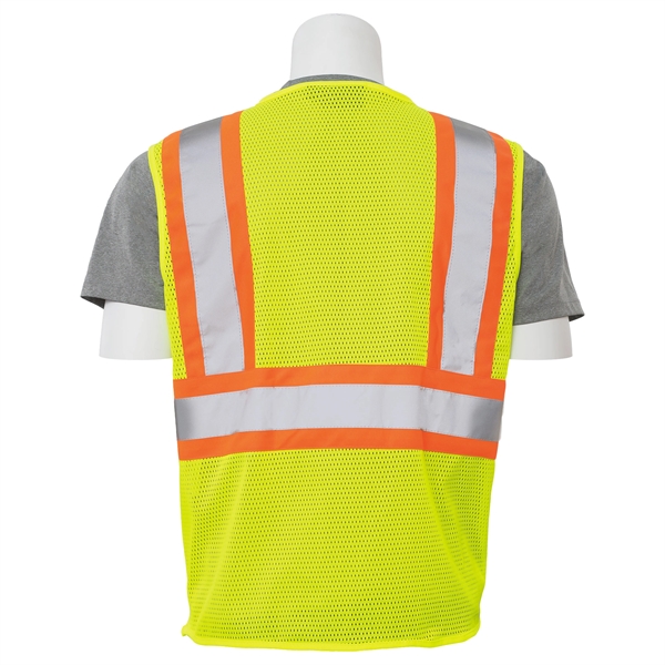 Class 2 safety vest featuring a reflective trim, 6 pockets and... from ASI 36558 Aprons, Etc.