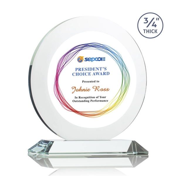 The Gibralter takes the classic crystal award and adds a contemporary... from ASI 84592 St Regis Group / St Regis