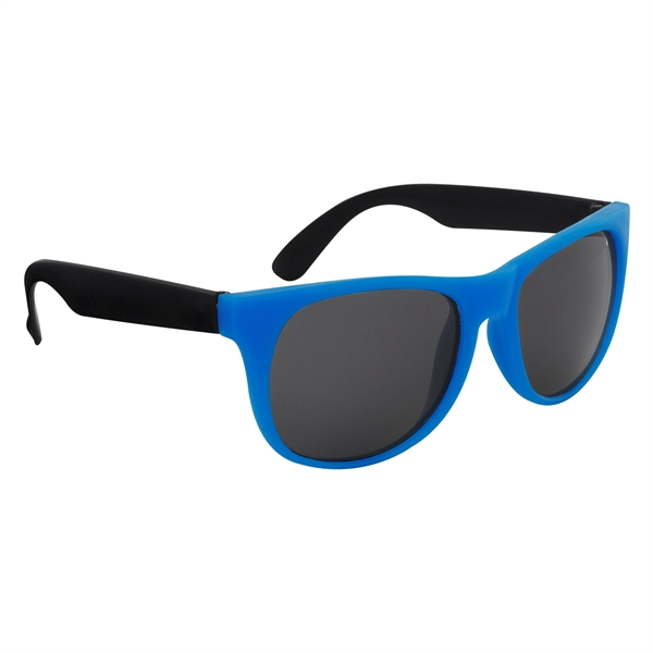 Kapowski rubberized sunglasses for a boost in style while protecting against... from ASI 61125 Hit Promotional Products / Hit®