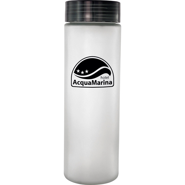 Clear View 22 oz. Frosted Glass Bottle... from ASI 30208 A P Specialties / AP Specialties