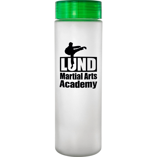 Clear View 22 oz. Frosted Glass Bottle... from ASI 30208 A P Specialties / AP Specialties