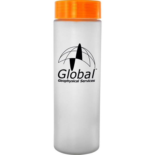 Clear View 22 oz. Frosted Glass Bottle... from ASI 30208 A P Specialties / AP Specialties