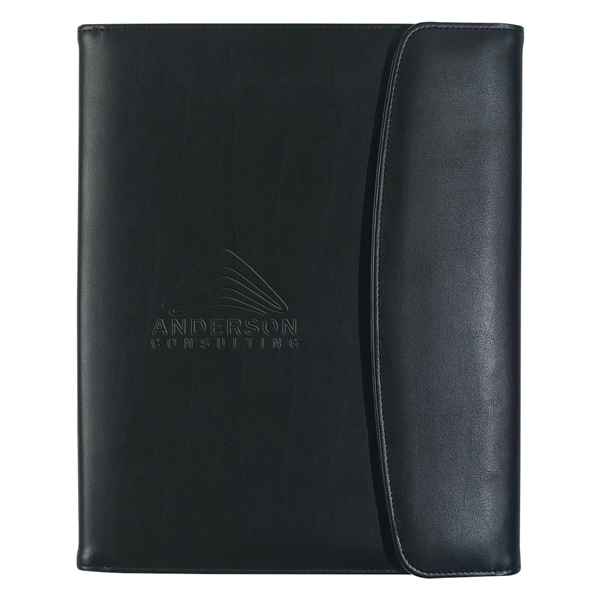 Leather look 8 1/2" x 11" portfolio.... from ASI 61125 Hit Promotional Products / Hit®
