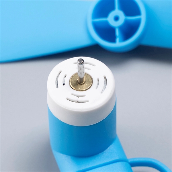 Mini Mobile Fan 16000RPM, Logo on the spinning fan blades will... from ASI 64845 Kin Image Inc