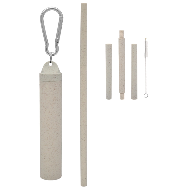 Reusable straw that measures 9" and wire cleaning brush in a... from ASI 61125 Hit Promotional Products / Hit®