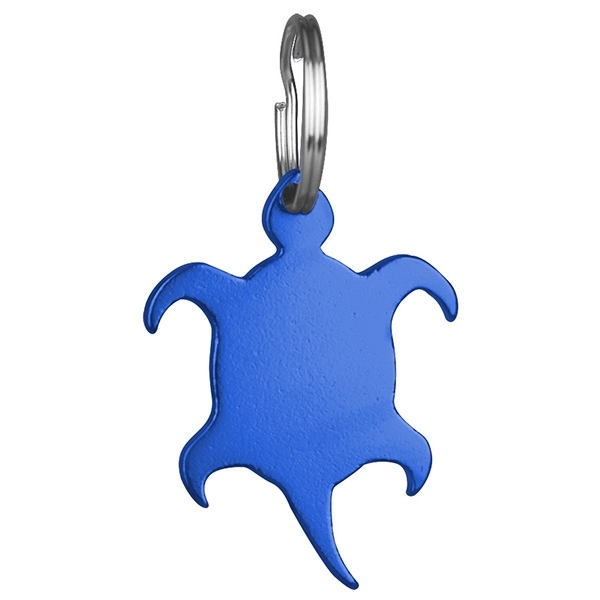 Turtle Shaped Bottle Opener Keychain Key Holder... from ASI 74585 Nu Promo International / Nu Promo Line