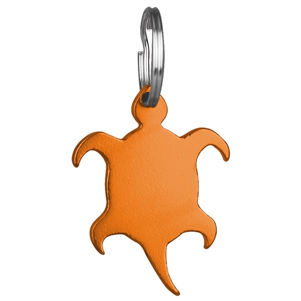 Turtle Shaped Bottle Opener Keychain Key Holder... from ASI 74585 Nu Promo International / Nu Promo Line