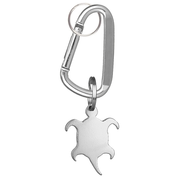 Turtle deluxe aluminum can and bottle opener with split key ring... from ASI 74585 Nu Promo International / Nu Promo Line