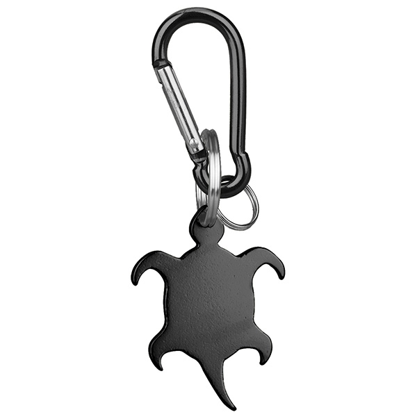 Turtle deluxe aluminum can and bottle opener with split key ring... from ASI 74585 Nu Promo International / Nu Promo Line