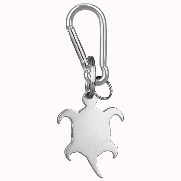Turtle deluxe aluminum can and bottle opener with split key ring... from ASI 74585 Nu Promo International / Nu Promo Line
