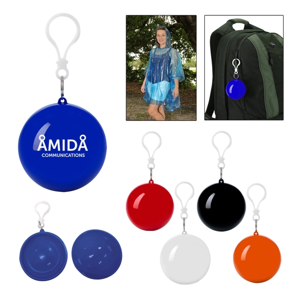 Poncho in convenient carrying ball.... from ASI 61125 Hit Promotional Products / Hit®