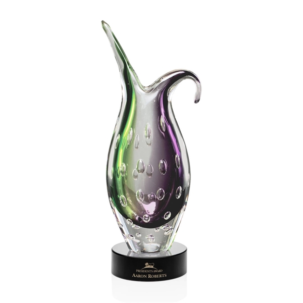 Award on clear base, 12.5".... from ASI 84592 St Regis Group / St Regis