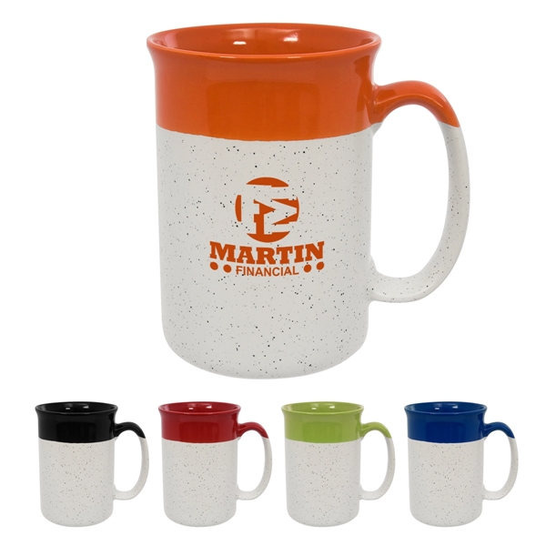 13 oz. speckled mug for enjoy a taste of your favorite... from ASI 61125 Hit Promotional Products / Hit®