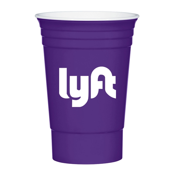 The Cup. Made From Tri-Edge Polypropylene Material.  Holds 16 OZ.... from ASI 61125 Hit Promotional Products / Hit®