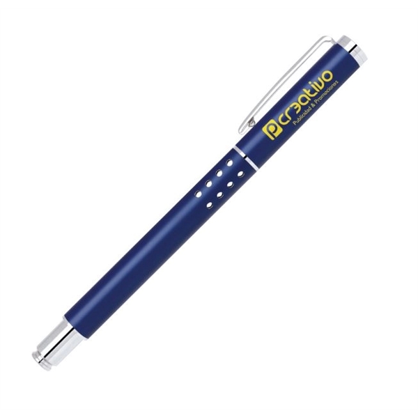 Metal cap-off rollerball pen with a matte lacquer finish and shining... from ASI 68190 Lungsal / Lungsal