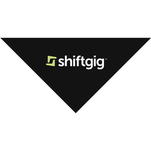 14" x 14" x 19" triangular shaped bandanna made of 100%... from ASI 44020 Bandanna Promotions By CARO-LINE / Swag-Wag Pets