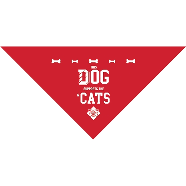 14" x 14" x 19" triangular shaped bandanna made of 100%... from ASI 44020 Bandanna Promotions By CARO-LINE / Swag-Wag Pets
